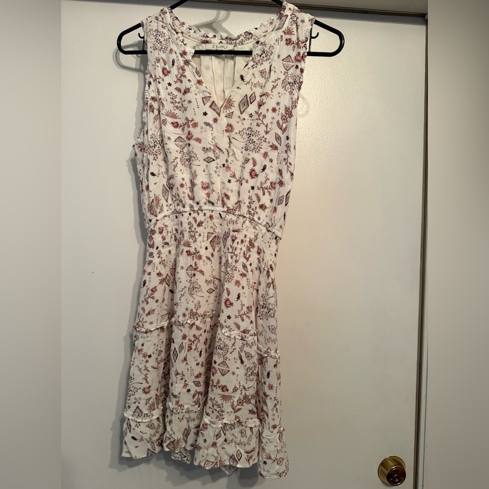 Z Supply floral mini dress